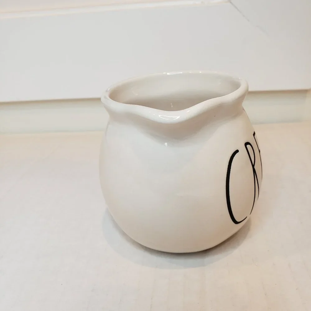 Rae Dunn Artisan Collection Creamer with handle 3.5 x  3.5